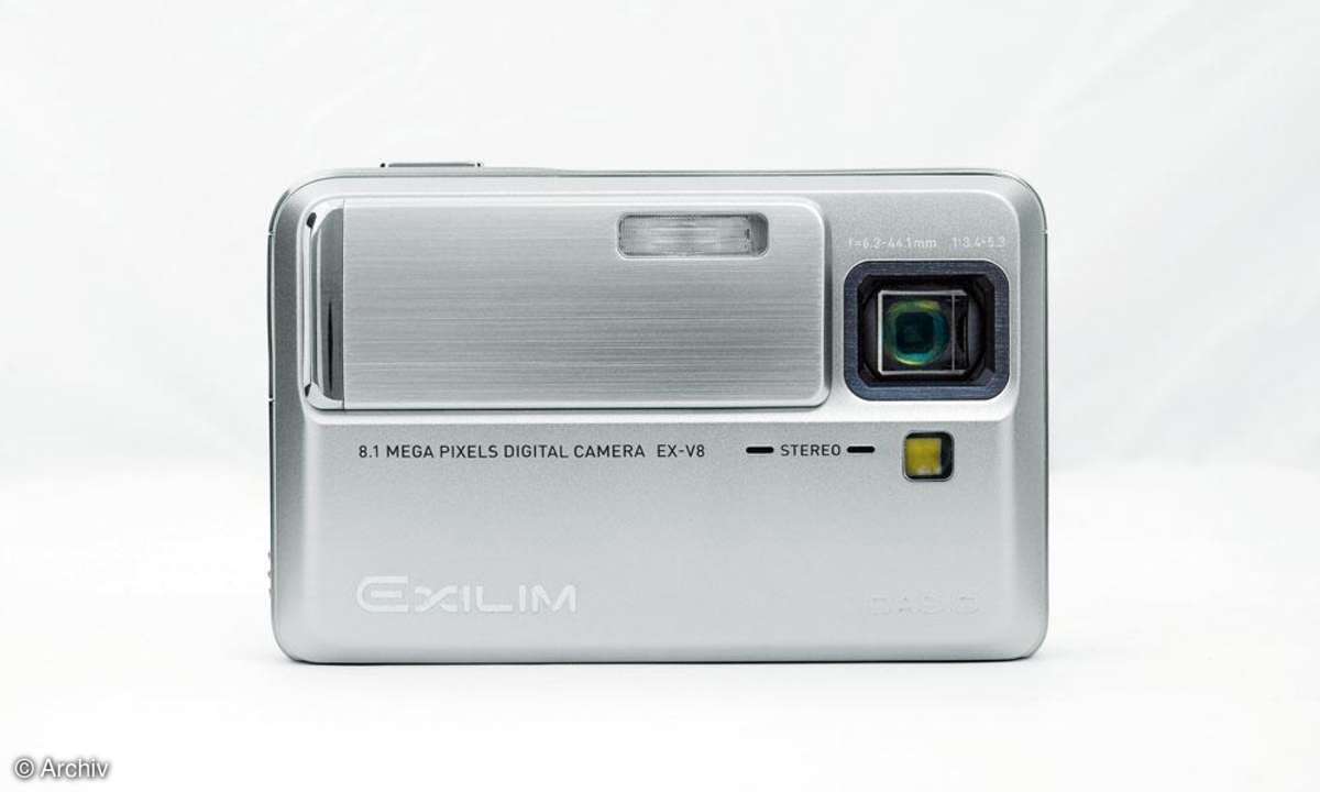 Casio Exilim EX V8 Vorderseite