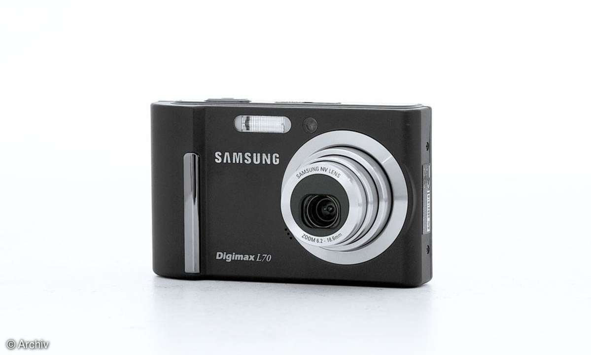 Samsung Digimax L70 Vorderseite