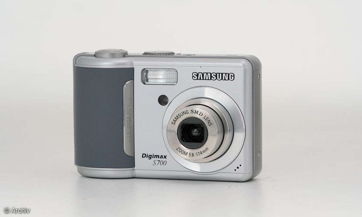 Samsung Digimax S700 Vorderseite