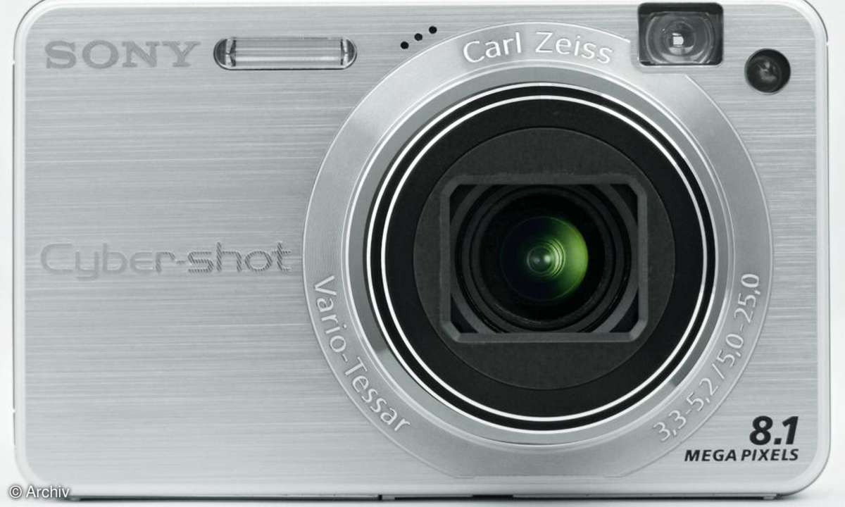 Sony Cybershot DSC-W150 Vorderseite