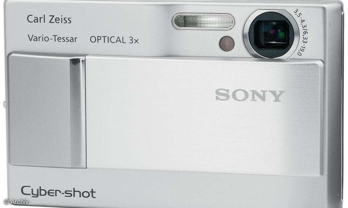 Sony Cybershot DSC-T10 Vorderseite