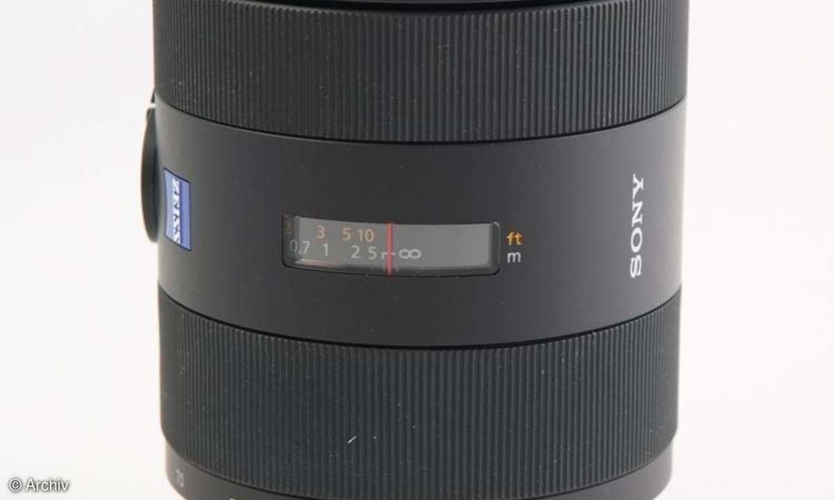 Zeiss Vario-Sonnar T* 2,8/Zeiss Vario-Sonnar T* 2,8/24-70 mm ZA SSM an Sony Alpha 350