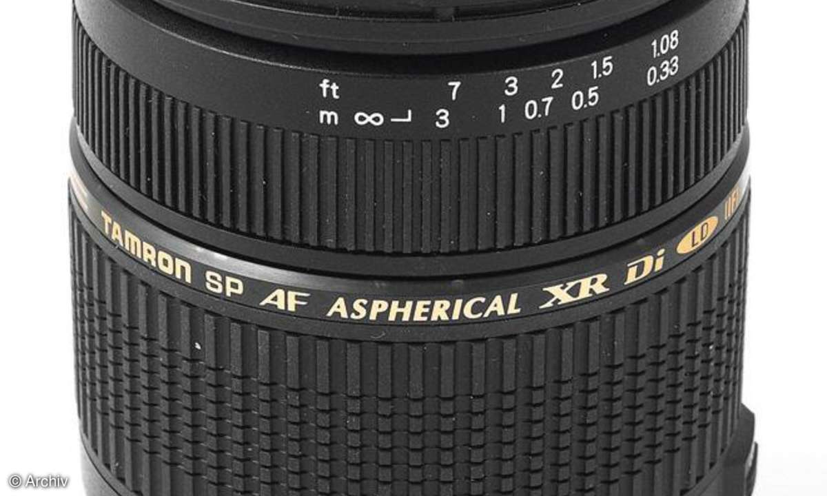 Tamron AF 2,8/28-75 mm SP XR Di LD IF Macro Aspherical Aufmacher