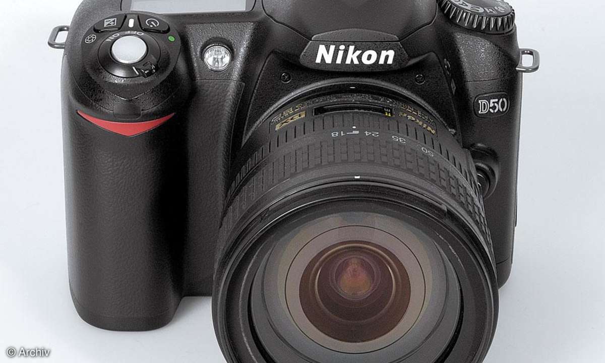 Nikon D50/ Vorderseite