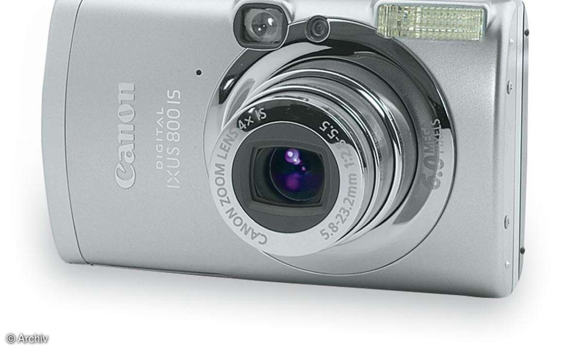 Canon Digital Ixus 800 IS Vorderseite