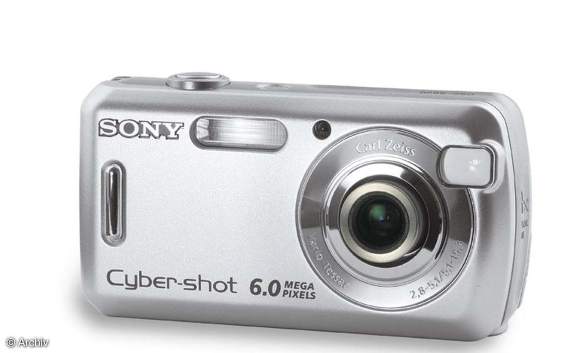 Sony Cybershot DSC-S600 Vorderseite