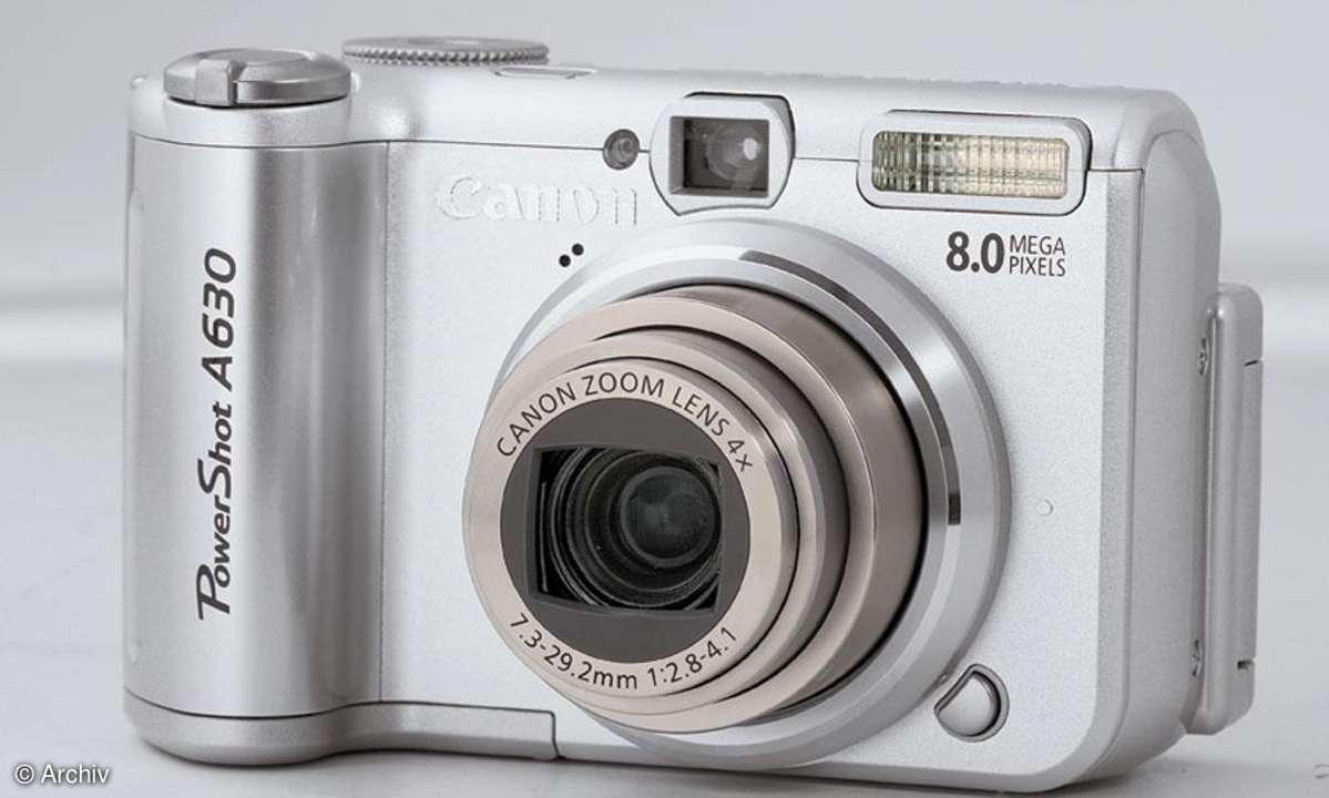 Canon Powershot A630 Vorderseite