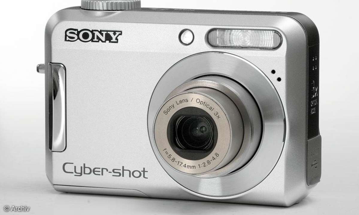 Sony Cybershot DSC-S650 Seitenansicht