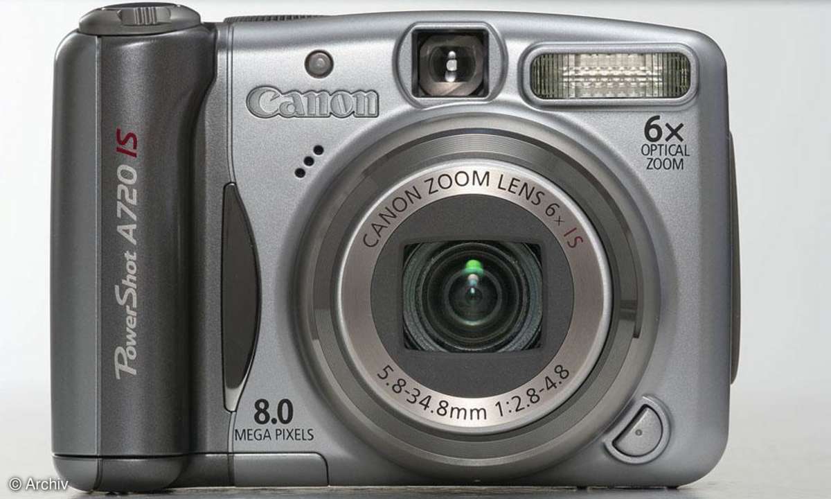 Canon Powershot A720 IS Vorderseite