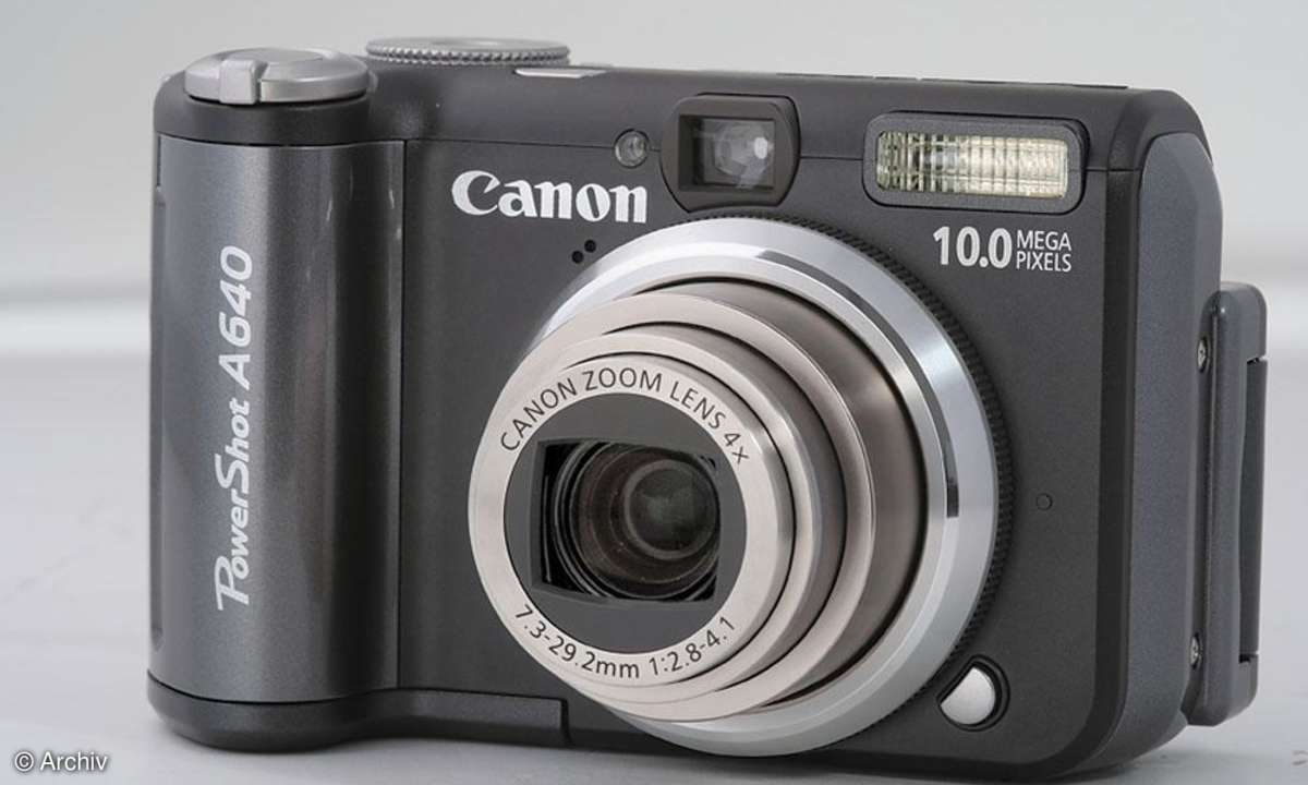 Canon Powershot A640 Vorderseite