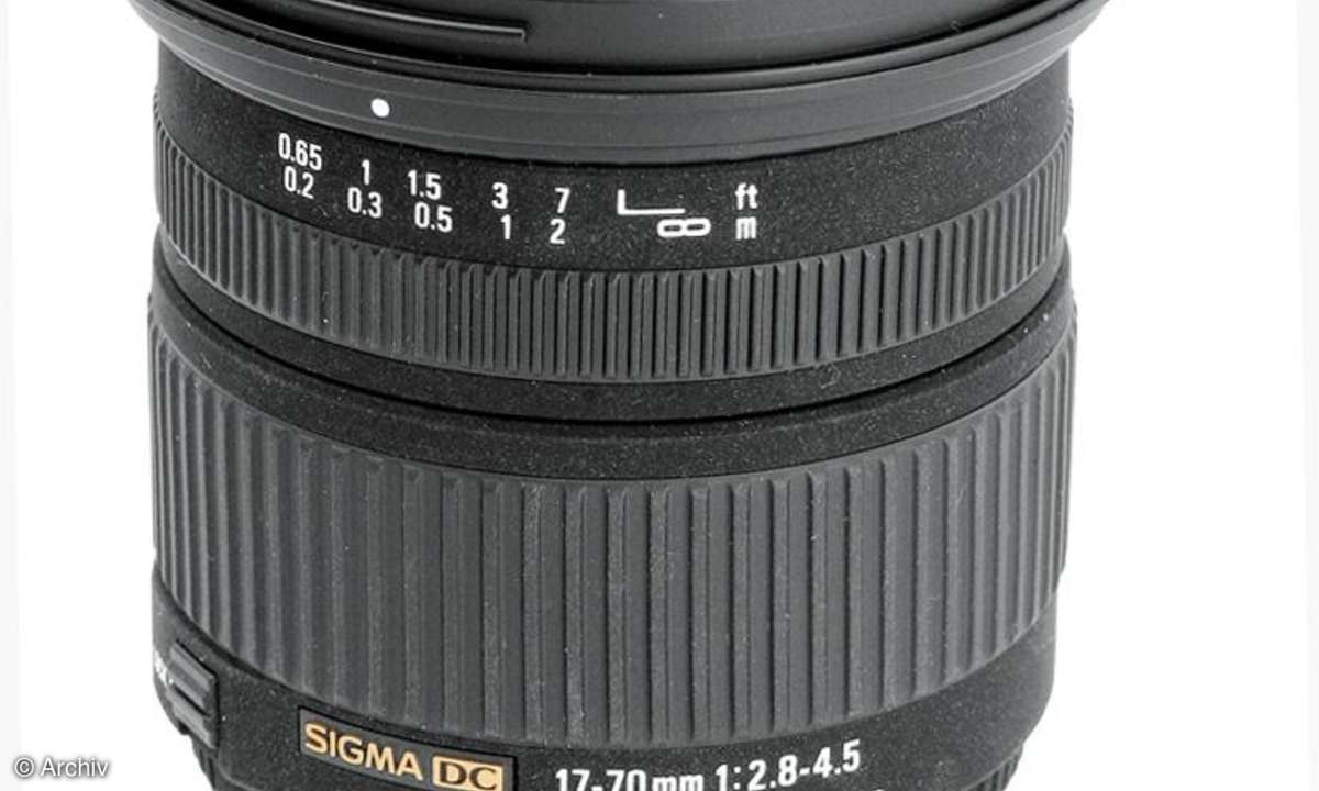 Sigma 2,8-4,5/17-70 mm DC Asph. IF Macro an Nikon D300