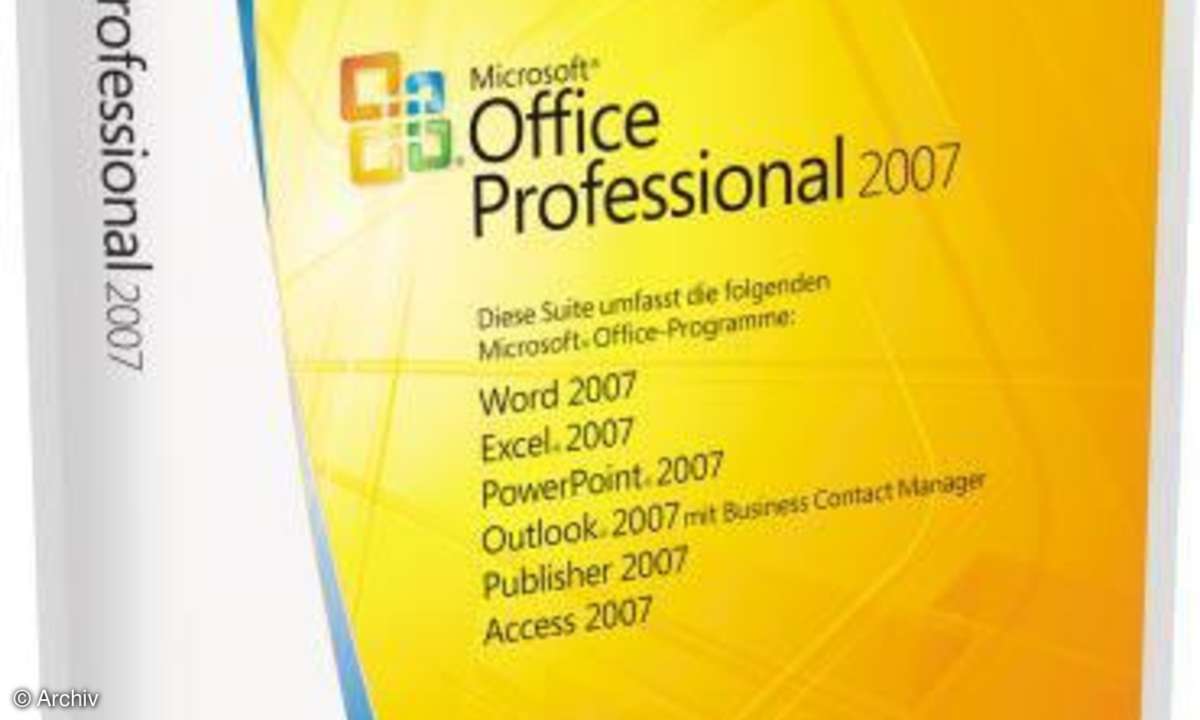 Office 2007: Komplettpaket fürs Büro