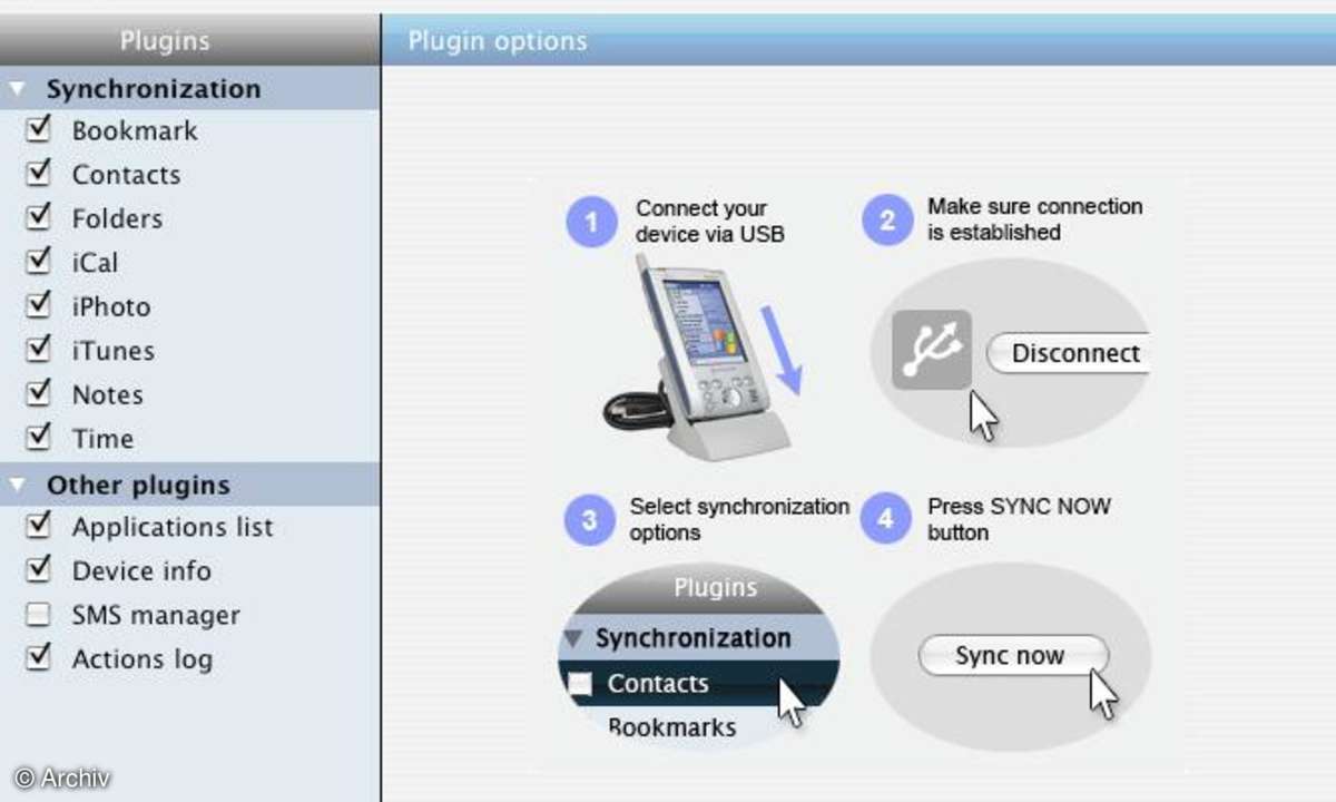 SyncMate: Mac spricht mit Windows Mobile