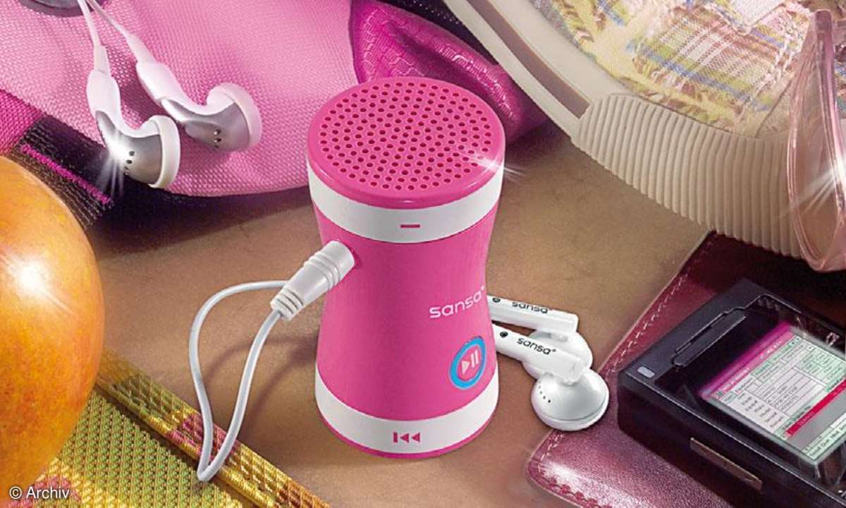 Sandisk Sansa Shaker - pink