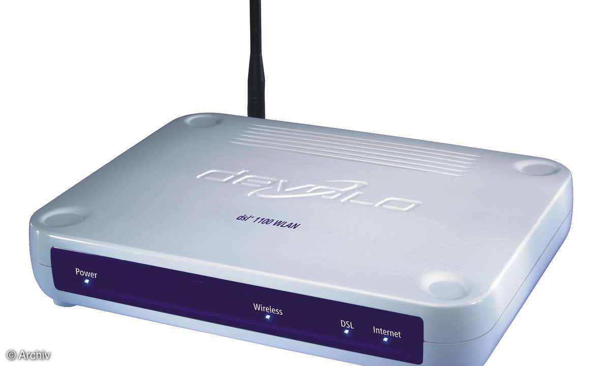 Wireless-LAN: Devolo dsl+ 1100 WLAN