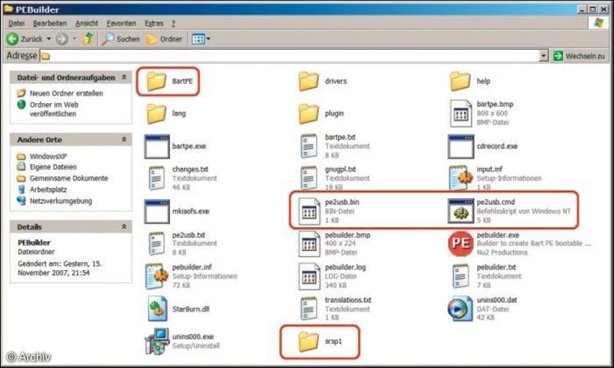 Bart PE: perfekter USB-Stick