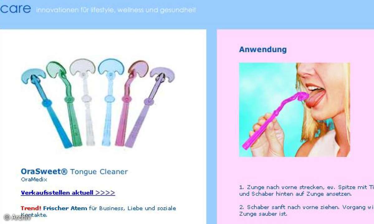 Zungenreiniger von personalcare.ch