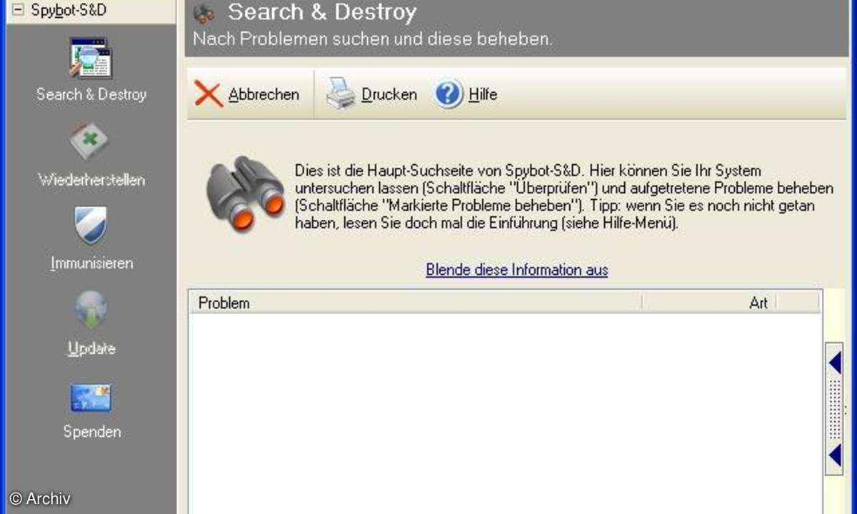 SpyBot - Search & Destroy