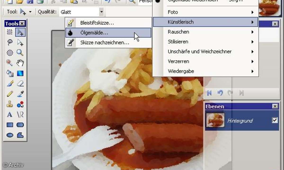 Paint.NET - Effektfilter