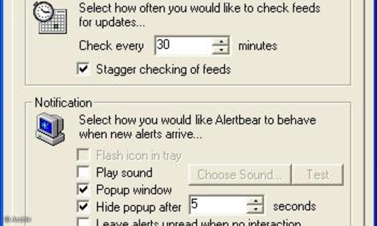 AlertBear - Newsreader