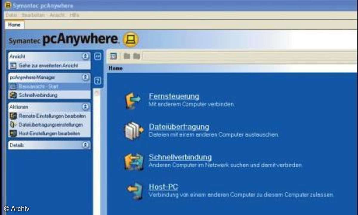 Symantec PC Anywhere