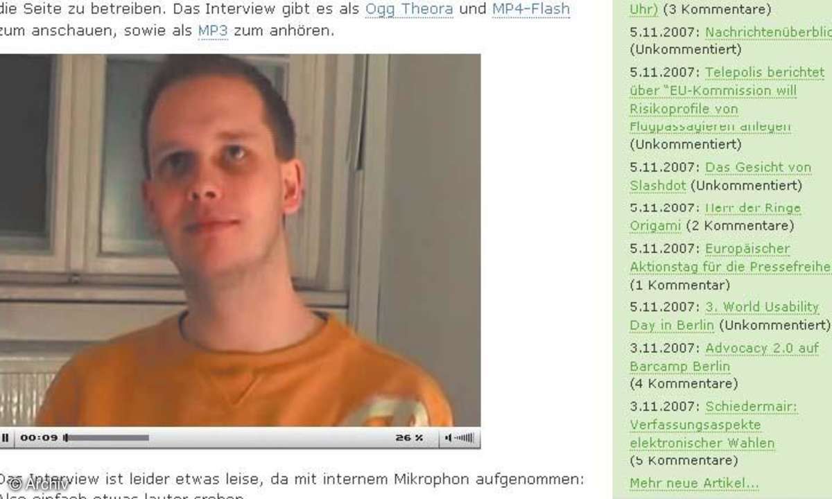 Tauschen a la WEB