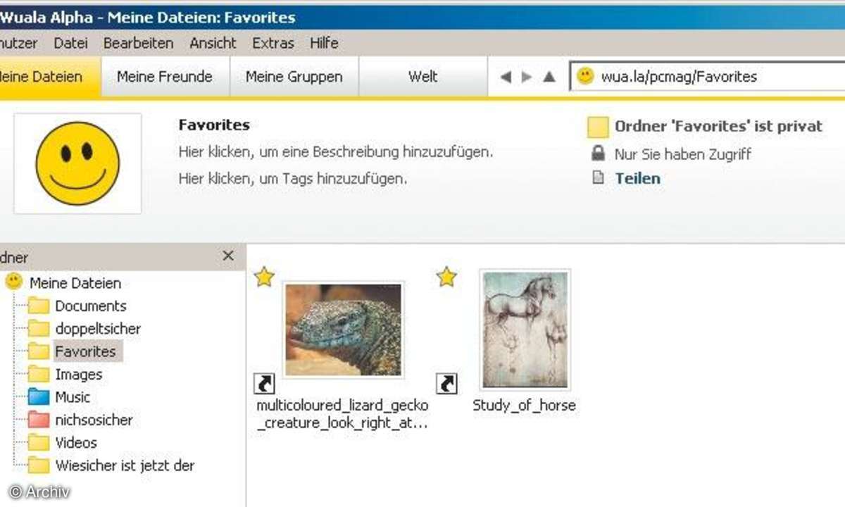 Tauschen a la WEB