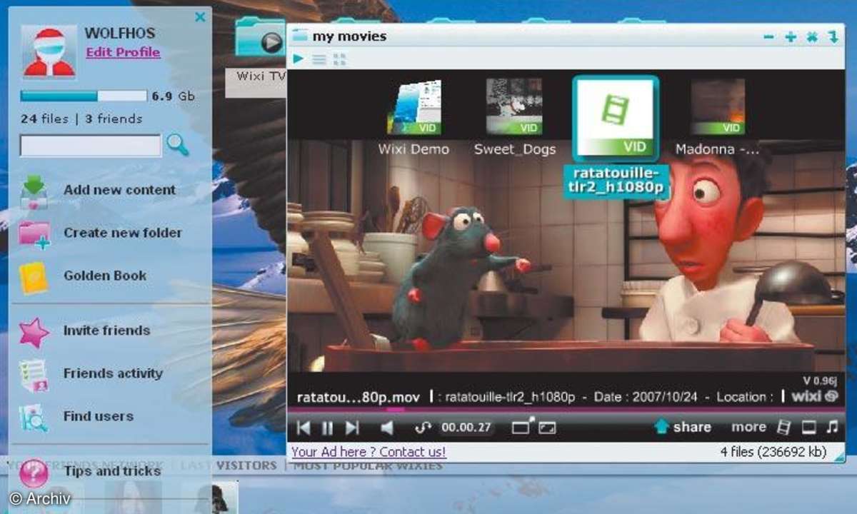 Tauschen a la WEB