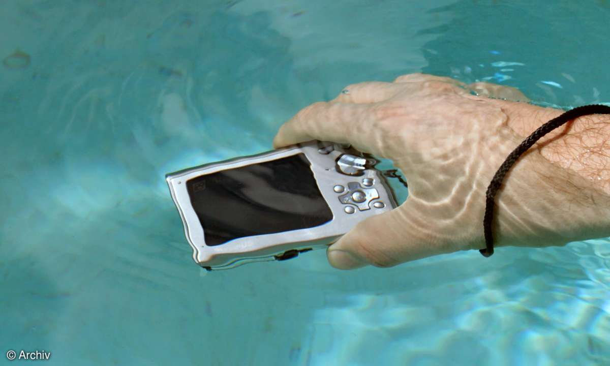 Olympus µ 1030SW unter Wasser
