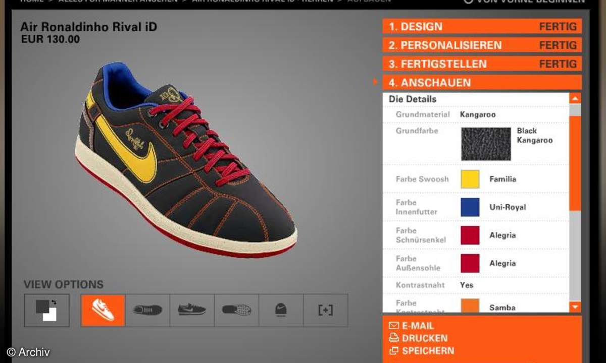 Coole Websites: Nike