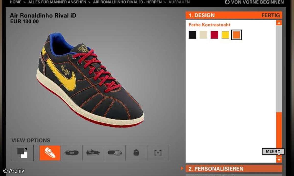 Coole Websites: Nike