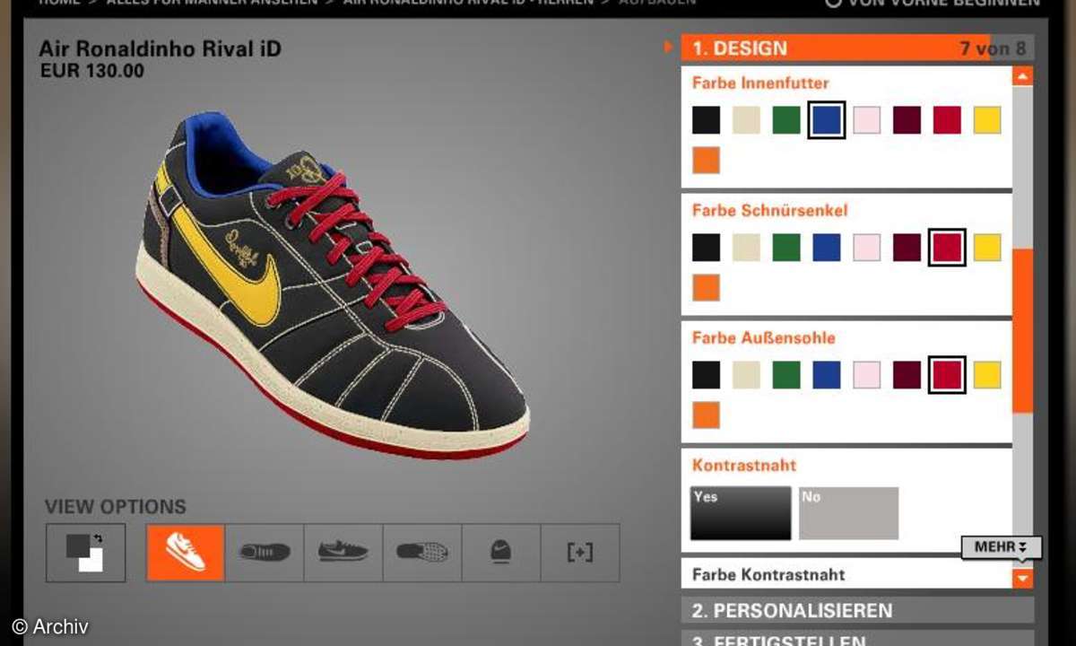 Coole Websites: Nike