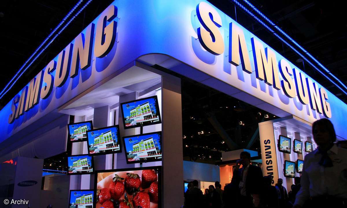 CES 2008: Samsung-Stand