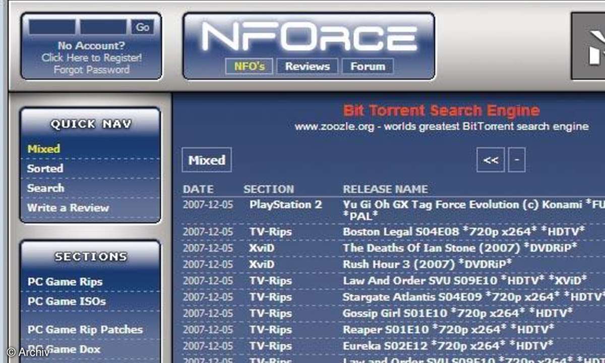 Spezialsuche NFOrce