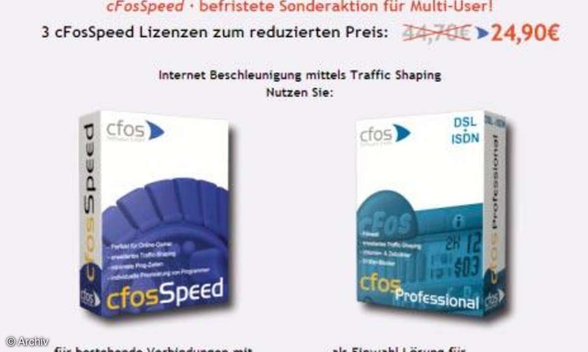 CFOS optimal nutzen