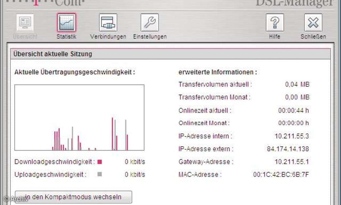 T-DSL Manager 6.9