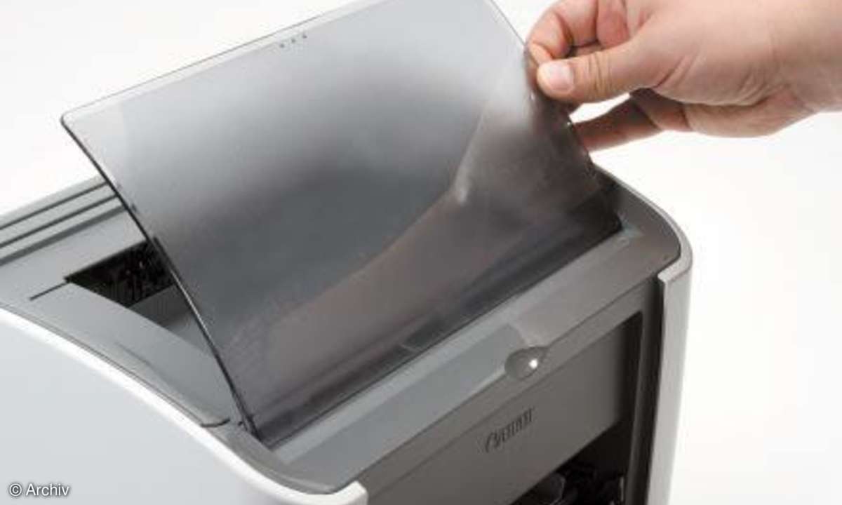 Canon LBP2900 mit Staubschutz