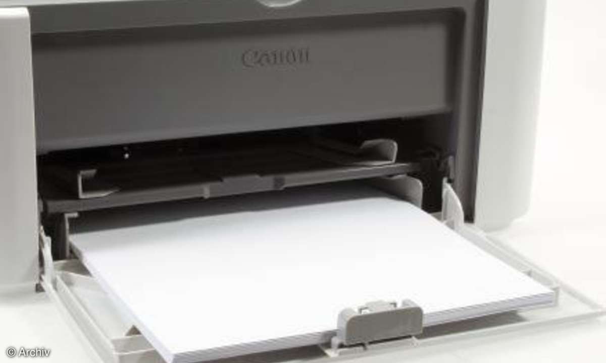 Test Canon LBP2900 Vorlage