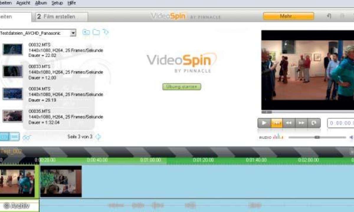 Filme schneiden und ins WEB stellen