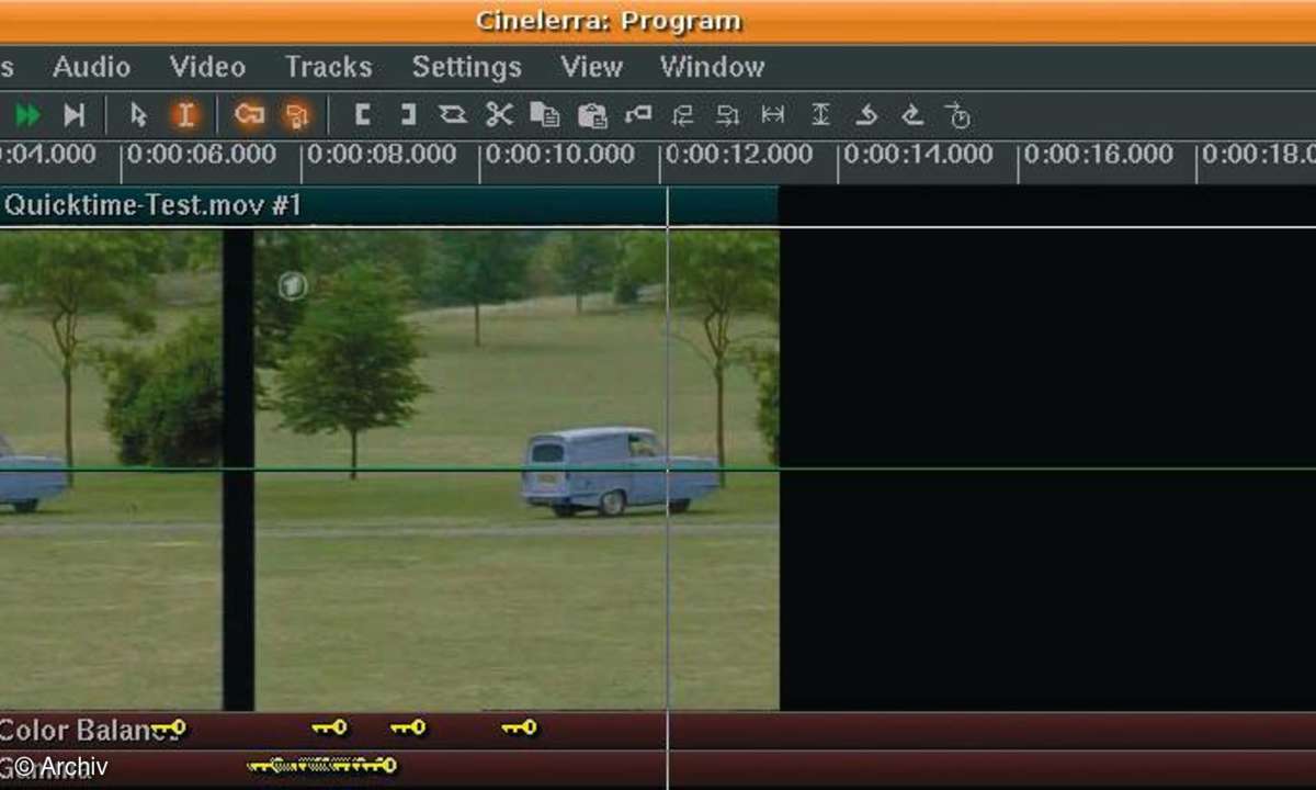 Linux-Videoschnitt mit Cinelerra