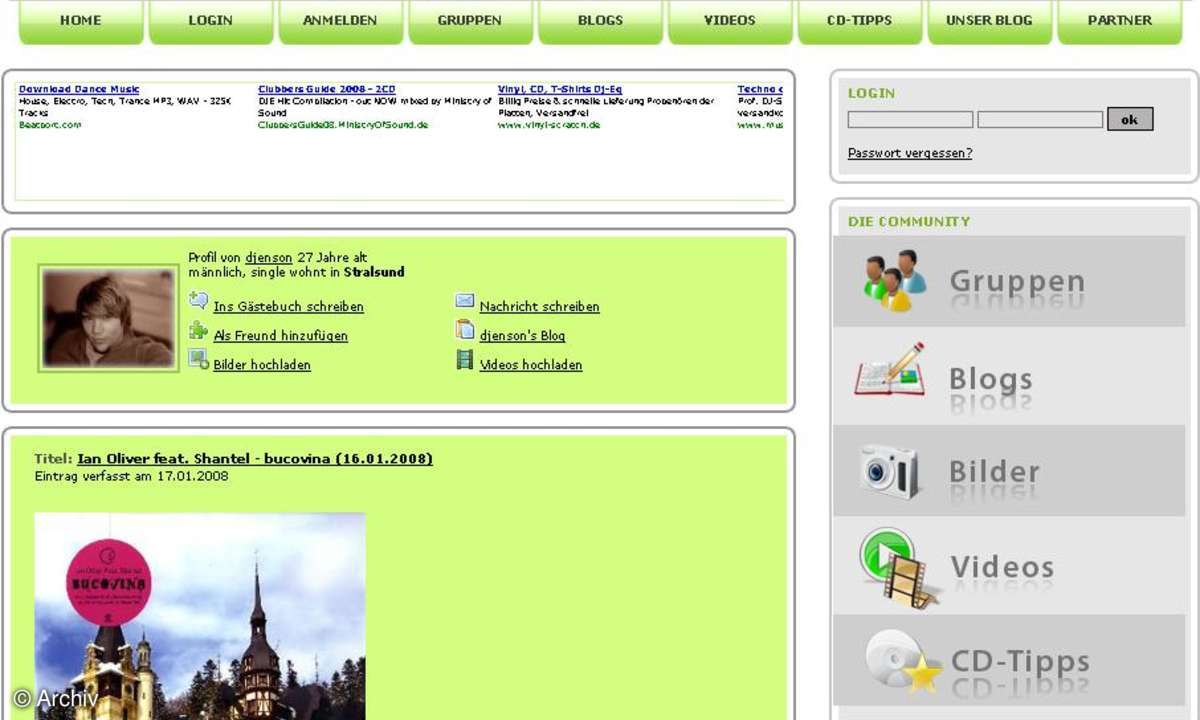 Coole Websites: housefan