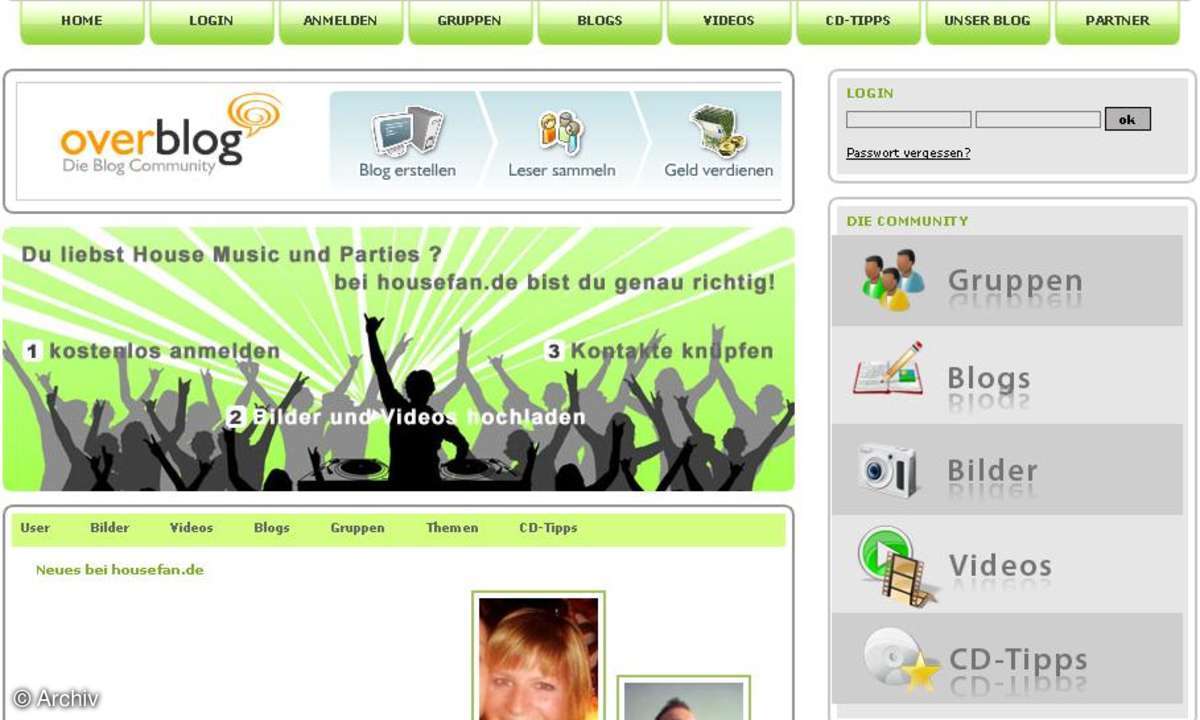 Coole Websites: housefan