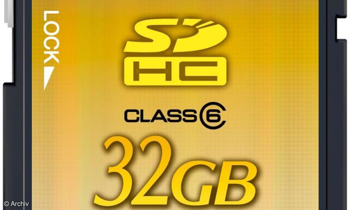 Speicherkarten: Panasonic SDHC-Speicherkarte mit 32 GByte