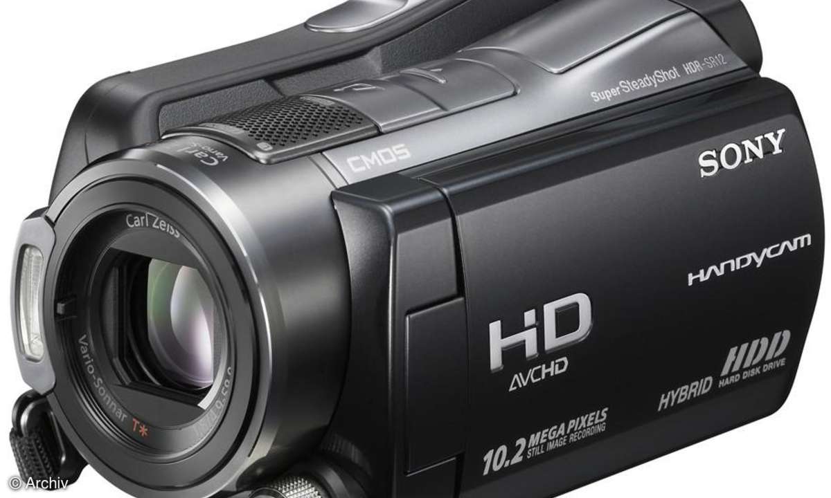 Flash-Speicher-Camcorder: Sony HDR-SR12