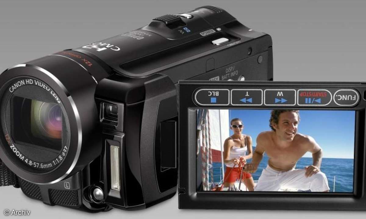 Flash-Speicher-Camcorder: Canon HF10