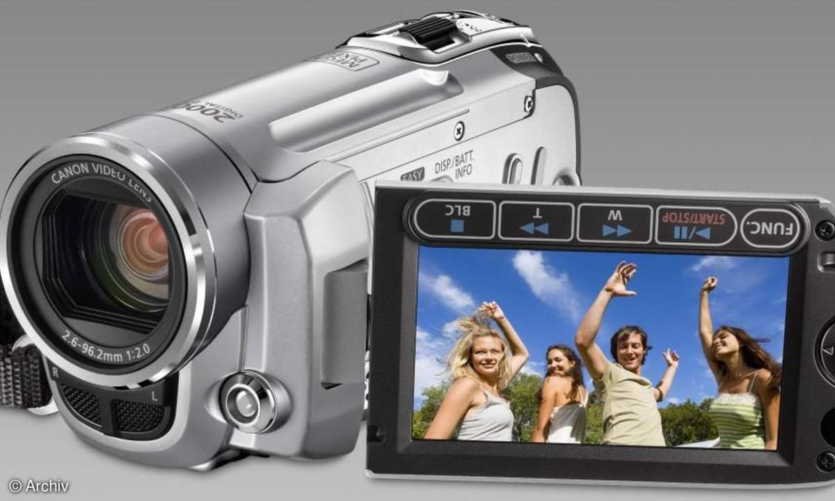 Flash-Speicher-Camcorder: Canon FS100