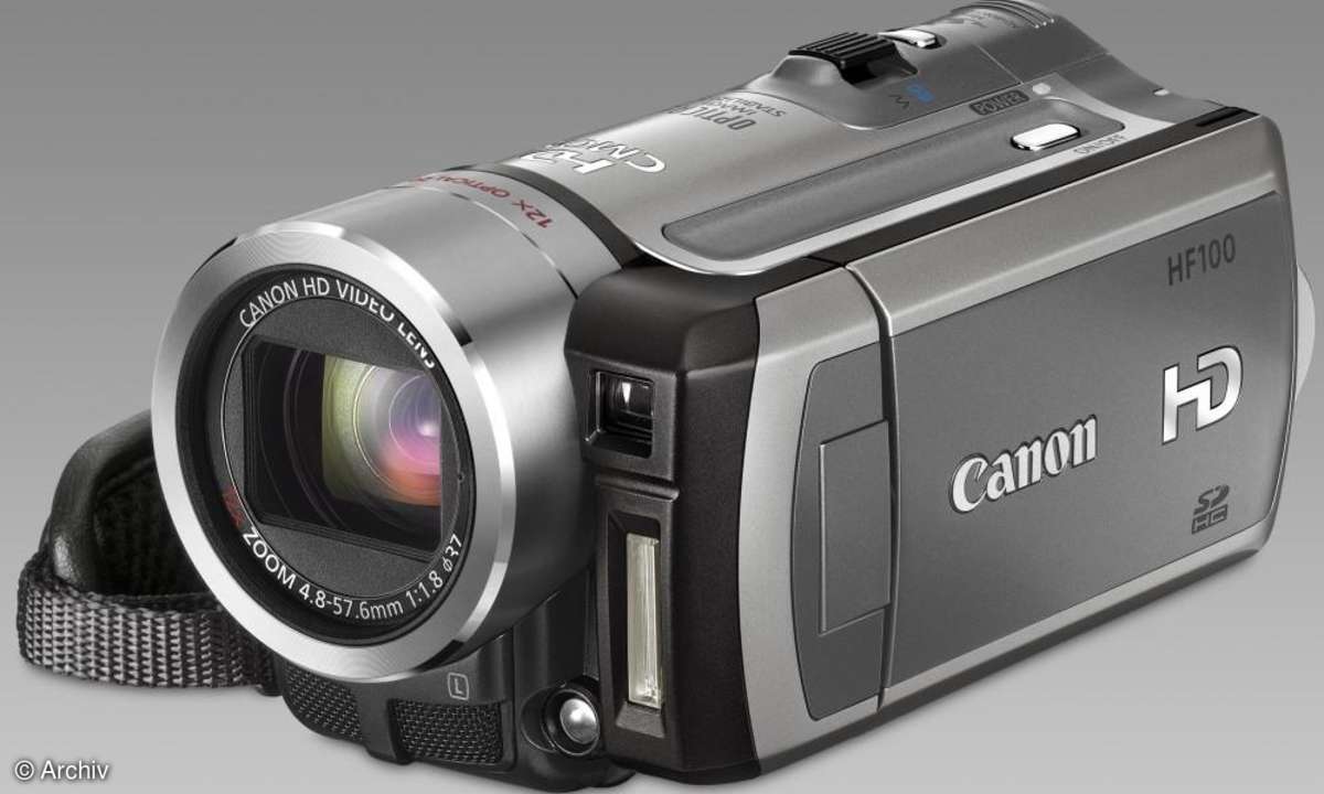 Flash-Speicher-Camcorder: Canon HF100