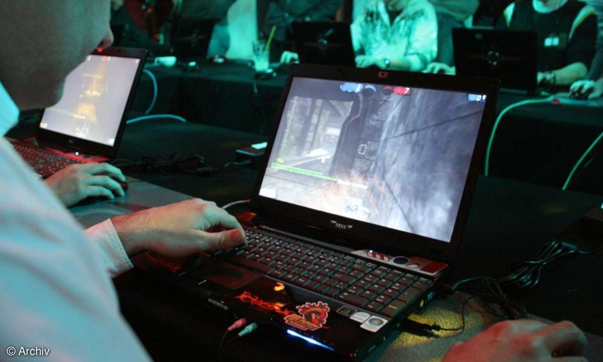 MSI LAN Party mit 3-D-Spiele-Notebooks