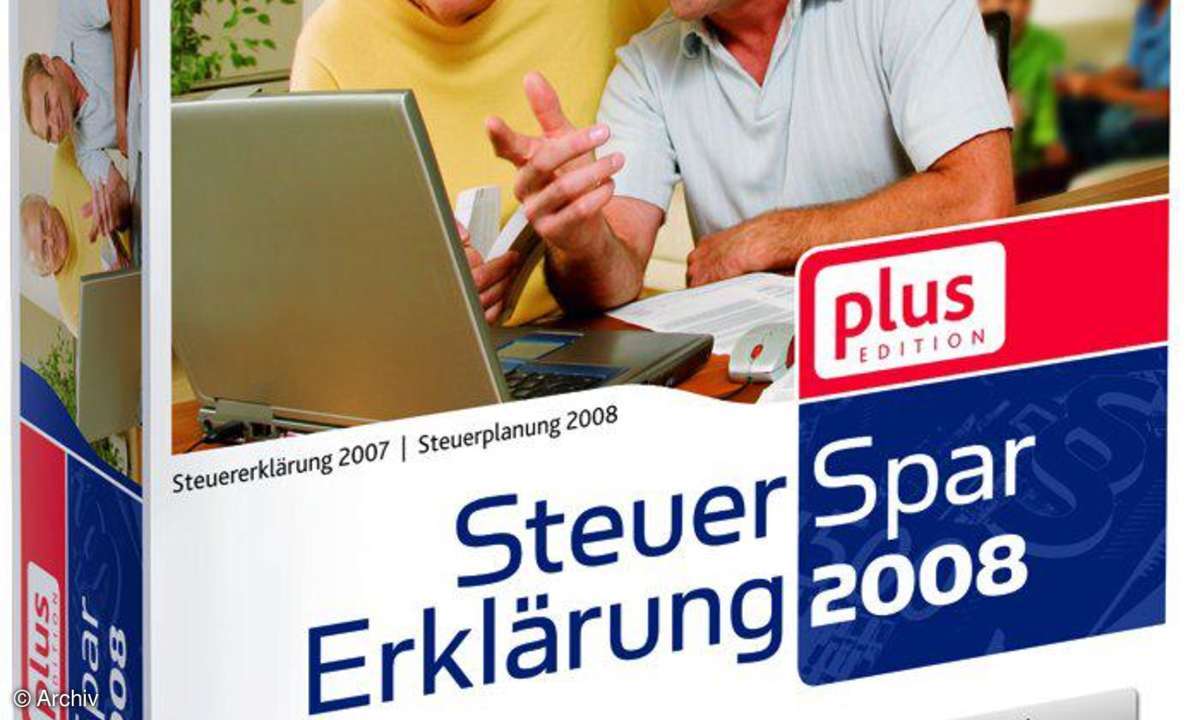 Steuer-Spar-Erklärung 2008 Plus