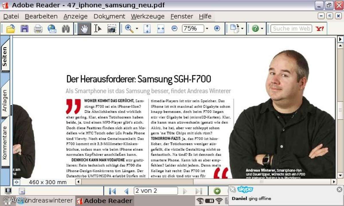 Asus Eee PC: PDF-Reader
